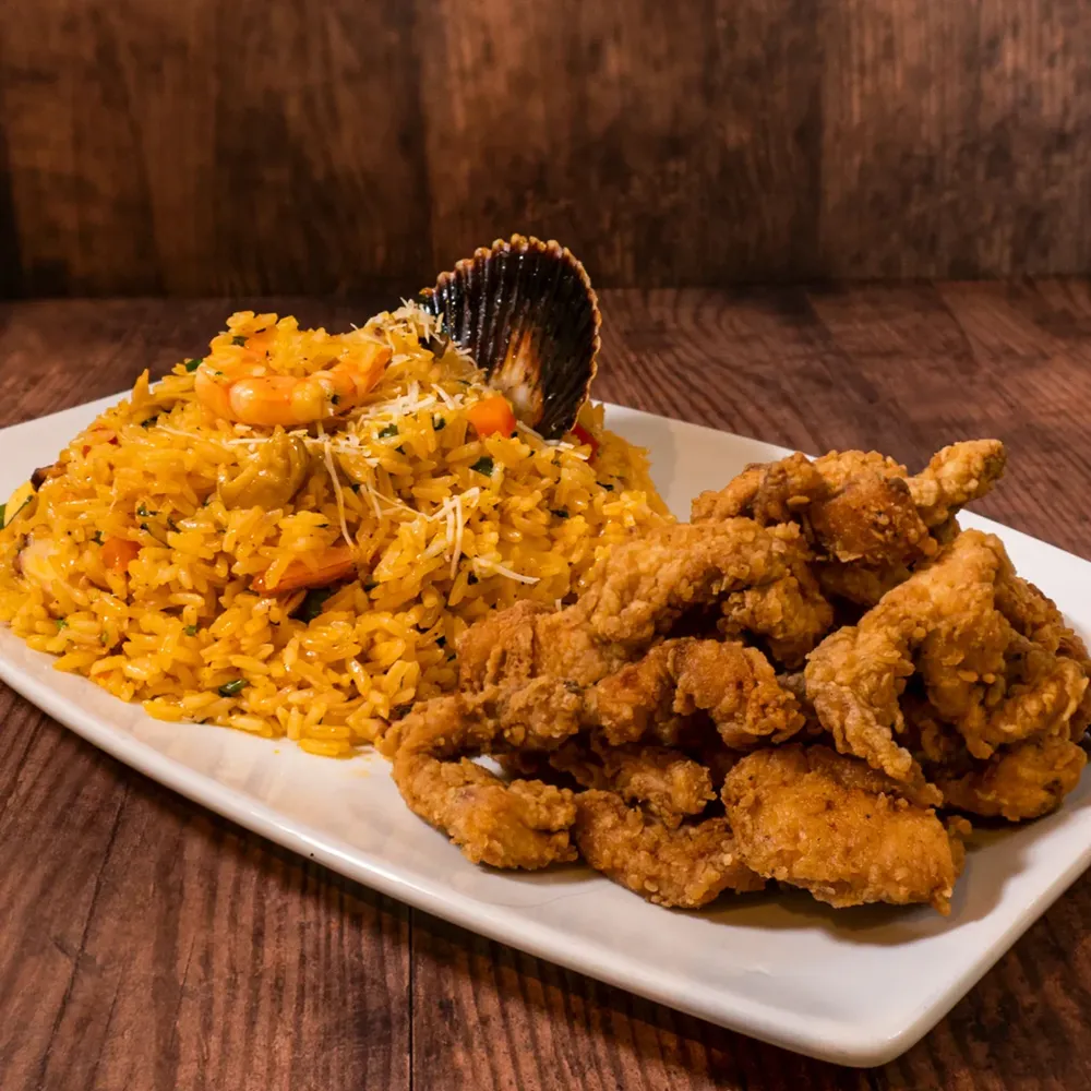 arroz+chicharron