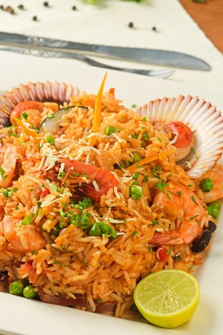 arroz con marisco
