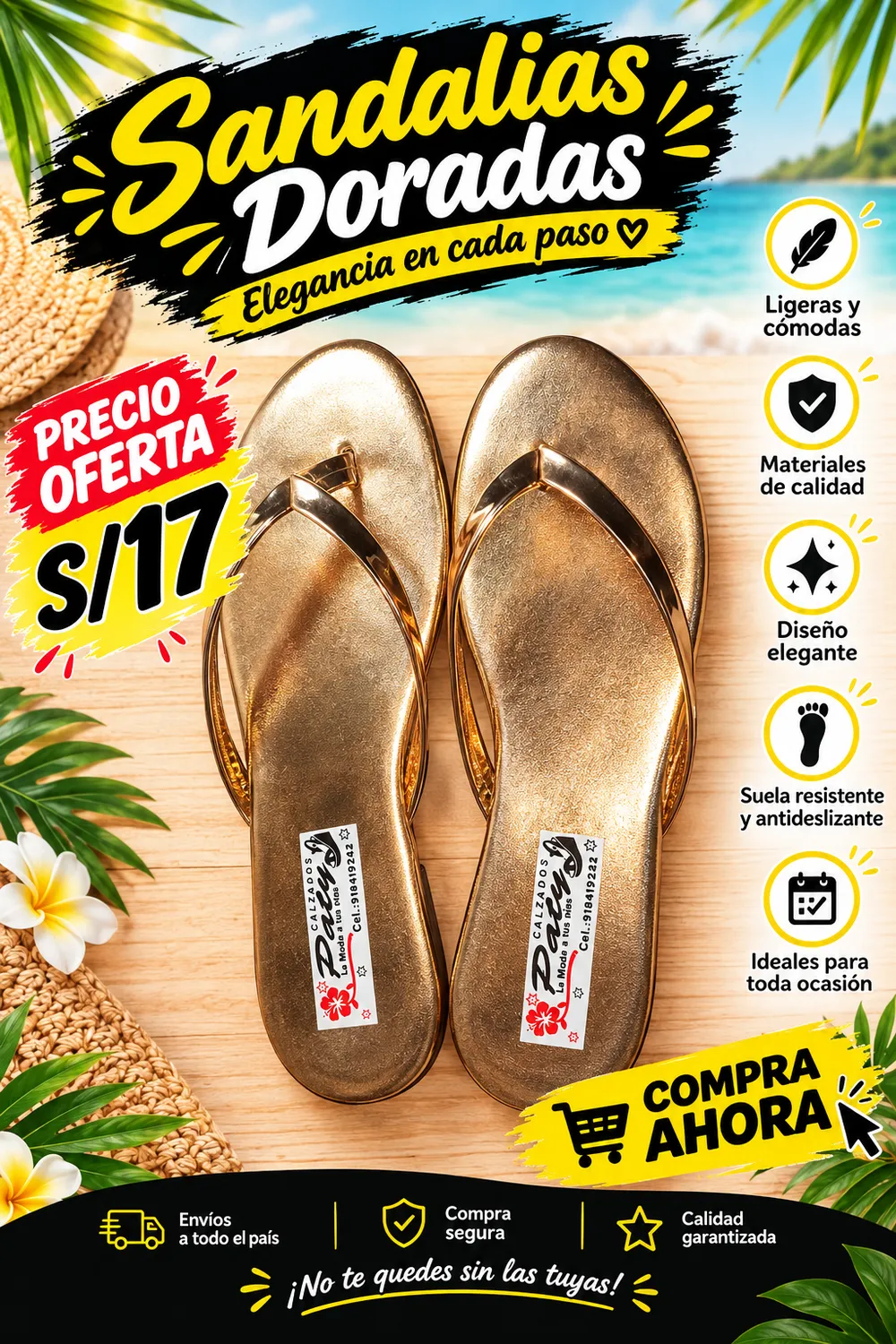 Sandalias clasicas