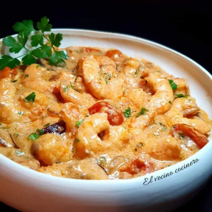 langostinos a la olla