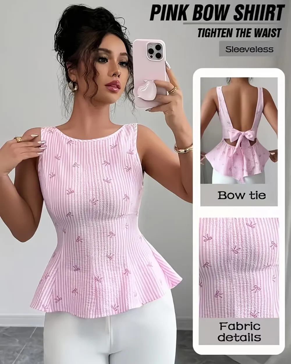 Blusa rosa