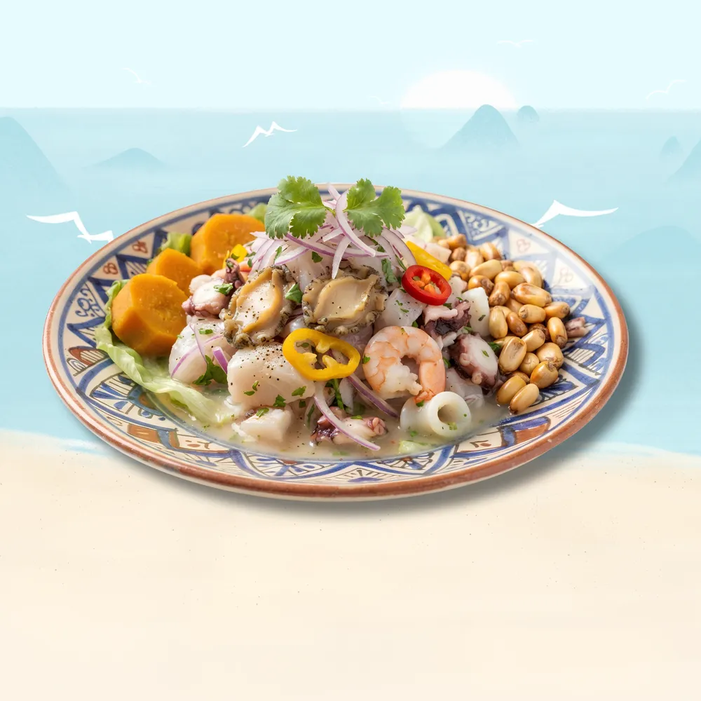 Ceviche Mixto con Chanque