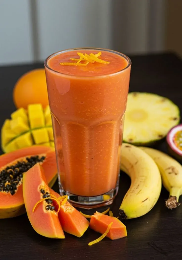 Jugos de papaya