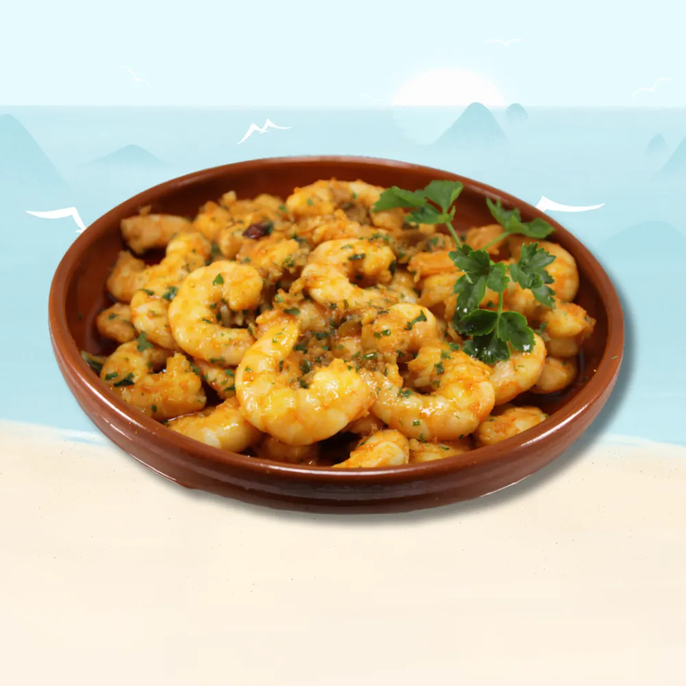 Langostinos a la Olla