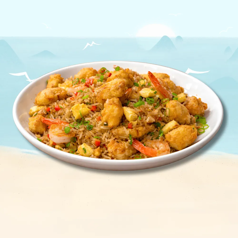 Arroz Chaufa de Pescado