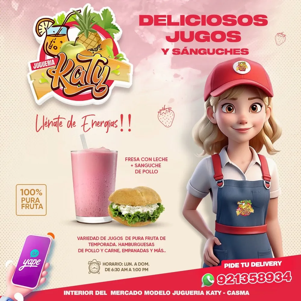 jugo de fresa