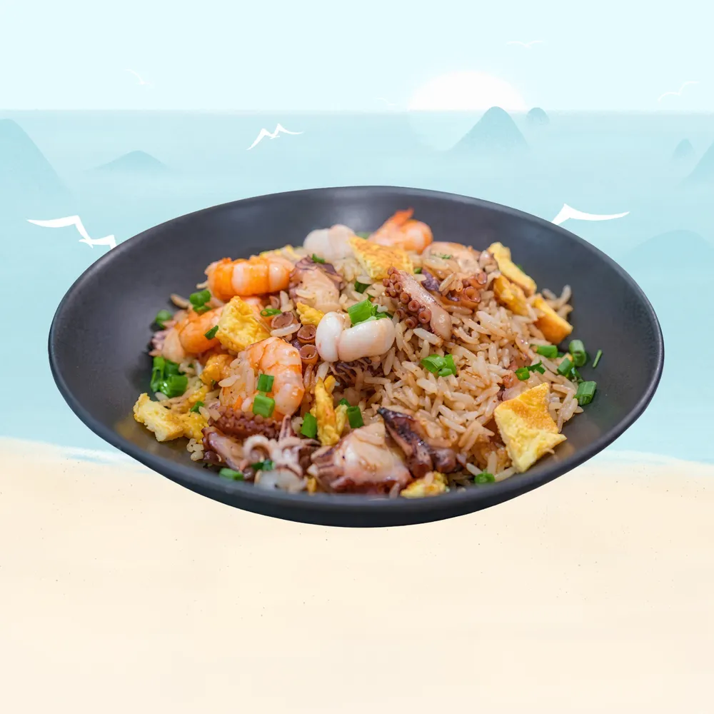 Arroz Chaufa de Mariscos