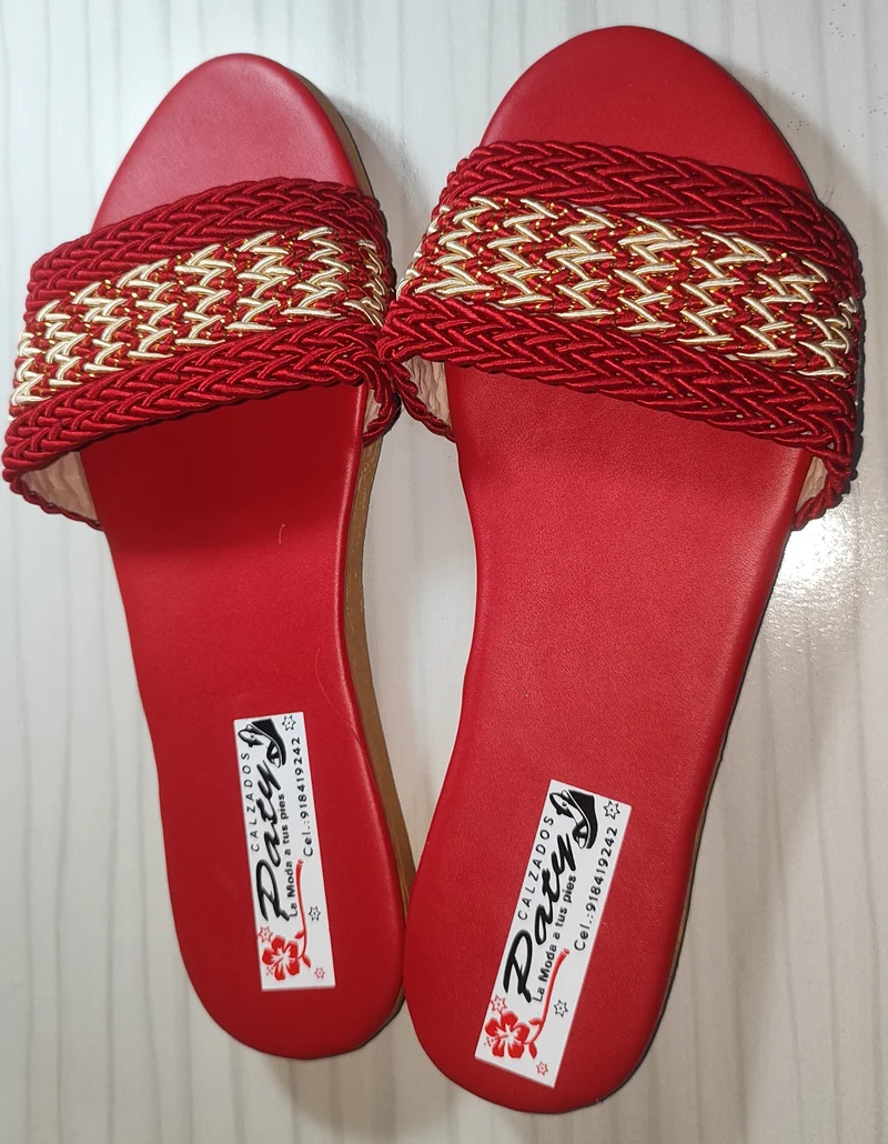 rojo talla 38