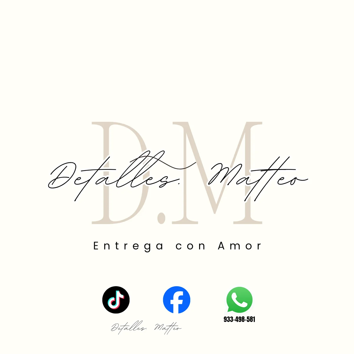 Logo de Detalles. Matteo 