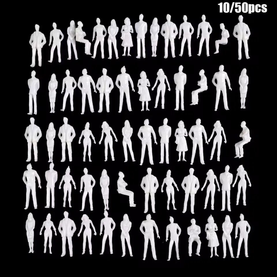 Mini figuras escala arquitectónica