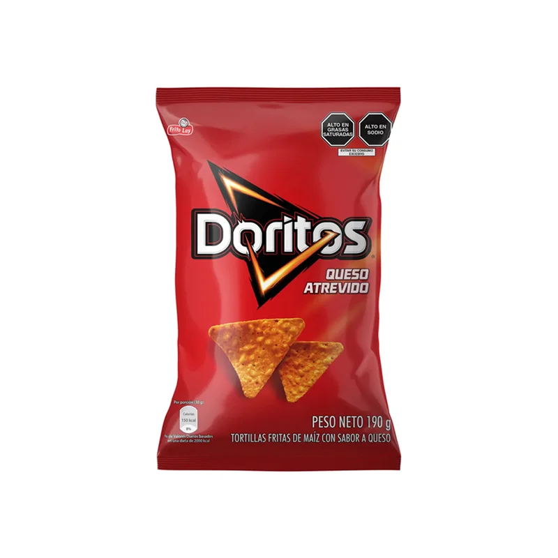 Doritos Queso Atrevido: 35 g